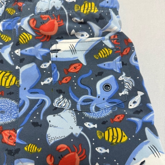Tommy Bahama Kids Swim Trunks with Ocean Adventure Print - Picture 4 of 6